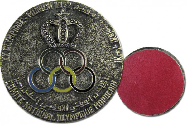 Comite National Olympique Marocain 1972, Teilnehmermedaille OSS1972