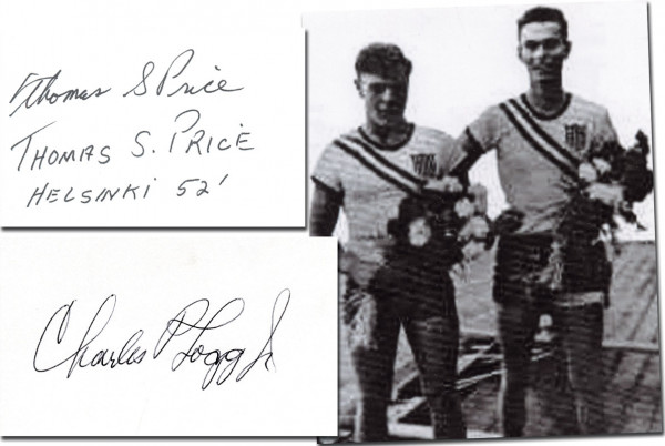 Logg / Price: Olympic Games 1952 Autograph Rowing USA