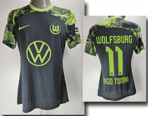 match worn football shirt VfL Wolfsburg 2023/2024
