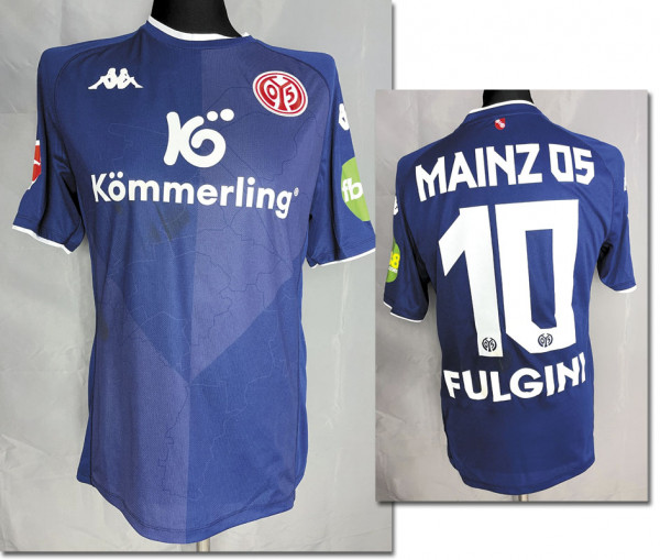 Angelo Fulgini, 20.08.2022 gegen FC Augsburg, Mainz 05, 1. FSV - Trikot 2022/23