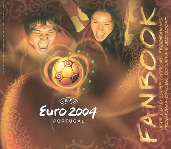 UEFA EURO 2004 Portugal official programme Pocket Guide/Fanbook.