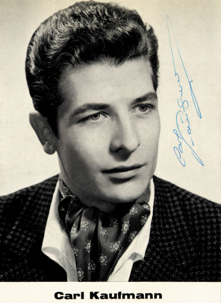 Kaufmann, Carl: Autograph Olympia 1960. Carl Kaufmann