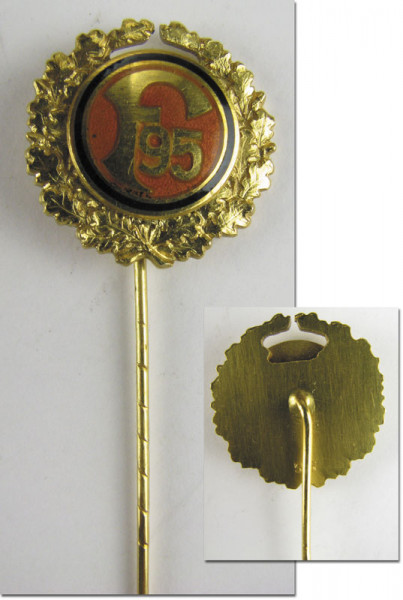 Goldene Ehrennadel, ca.1965, Düsseldorf - Abzeichen Gold