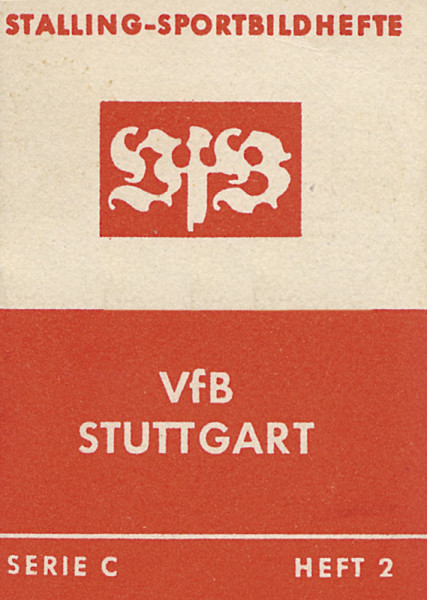 Stalling-Sportbildhefte Serie C Heft 2 - VfB Stuttgart.