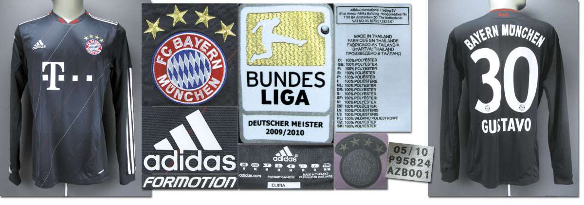 match worn football shirt Bayern Munich 2010/2011 | AGON