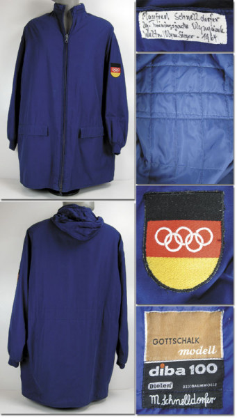 Olympics 1964 worn figure skating Jacket Germany