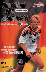 England '96. Big Cards. Deutschland wird Europameister.