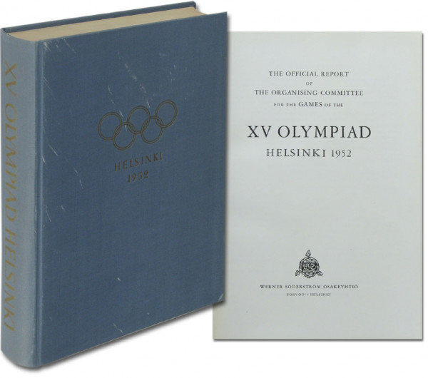 Olympic Games 1952. Official report Helsinki Engl