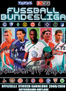 Fußball Bundesliga. Offizielle Stickersammlung 2009/10.