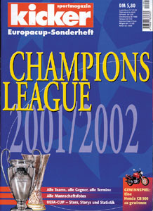 Sondernummer CL-2001 : Kicker Sonderheft CL 2001/02