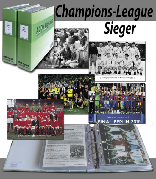 Champions-League 1956 to 2019 AGON Big Cards