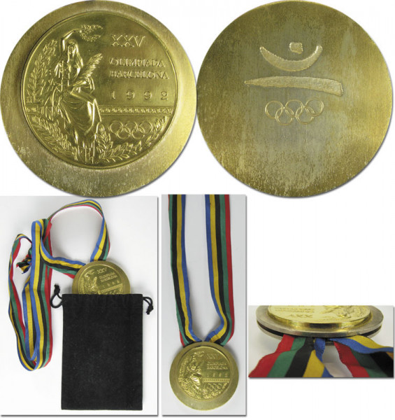 Olympic Games Barcelona 1992. Gold Winner's medal