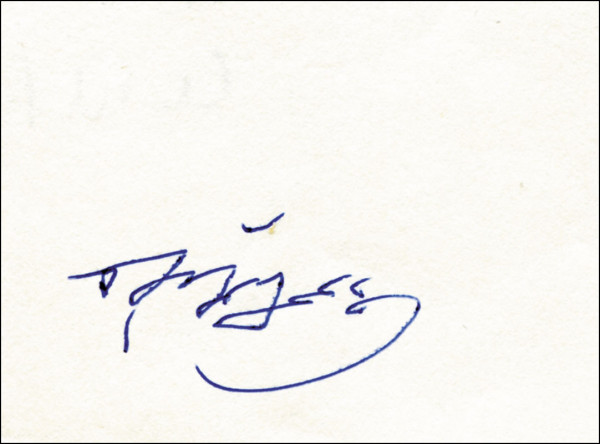 Hamouda, Attia: (1913-1992) original Signatur Hamouda, Attia