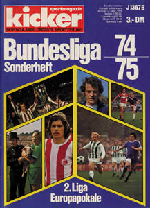 Sondernummer 1974 : Kicker Sonderheft 74/75 BL