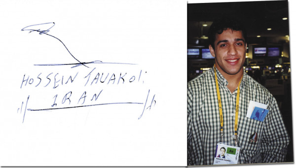 Tavakoli, Hossein: Olympic Games 2000 Autograph Weightlifting Iran