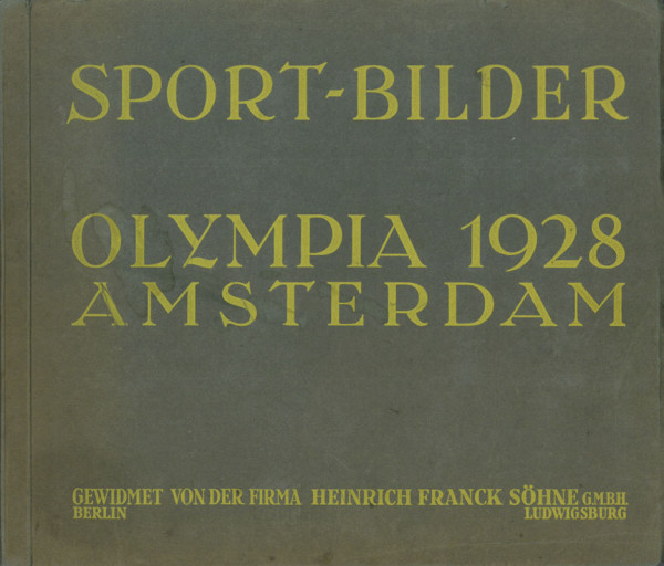 Olympic Games 1928. German Sticker album