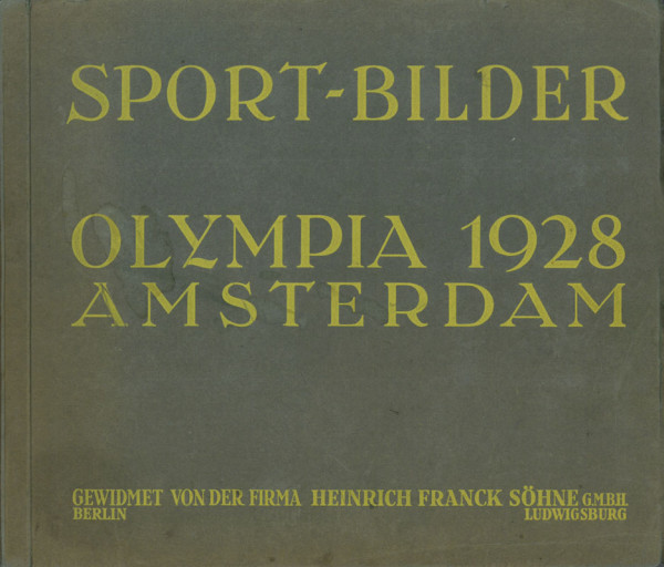 Sport-Bilder. Olympia 1928 Amsterdam.