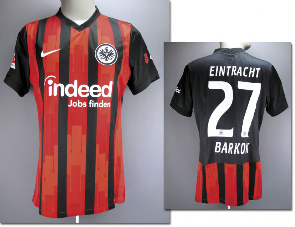 match worn football shirt Eintr. Frankfurt 2021