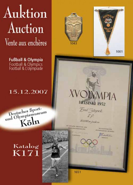 31. AGON Auktion: Auktions-Katalog: SportMemorabilia Live Köln