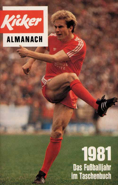 German Football Yearbook 1981 from Kicker.