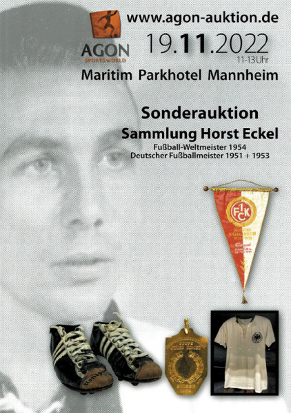 84. AGON Auktion: Eckel: SportMemorabilia