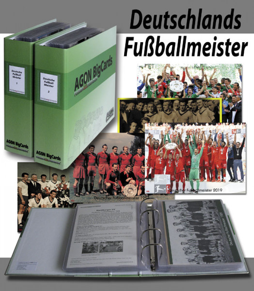 German Football Champions 1903 to 2019 AGON Big Cards