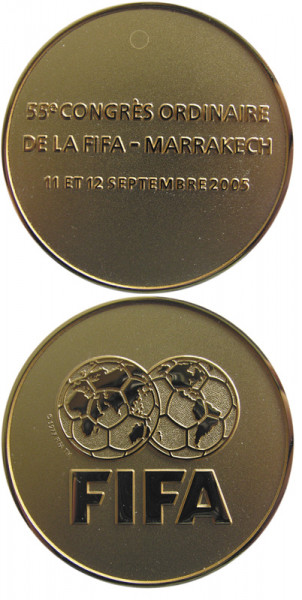 FIFA Congress 2005 Marrakech Participation medal