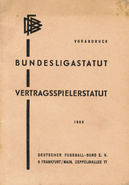 Bundesligastatut 1968