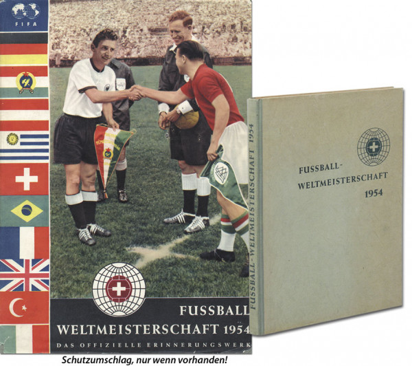 World Cup 1954. rare German Report from G.Bahr