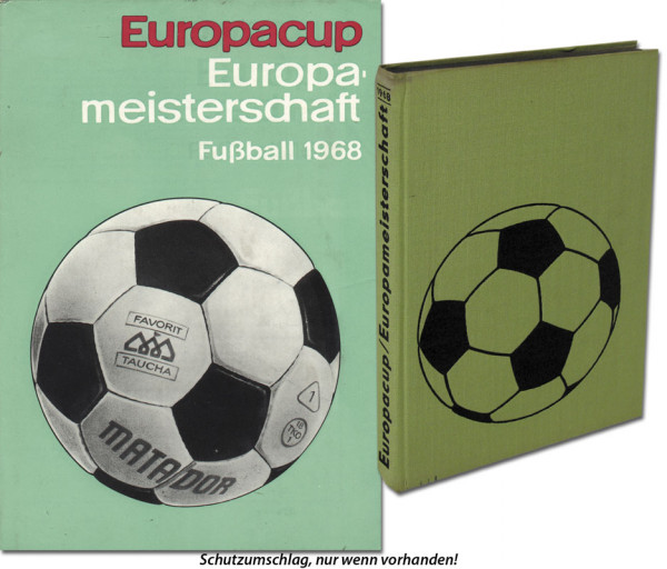 UEFA Euro 1968. Rare GDR Report