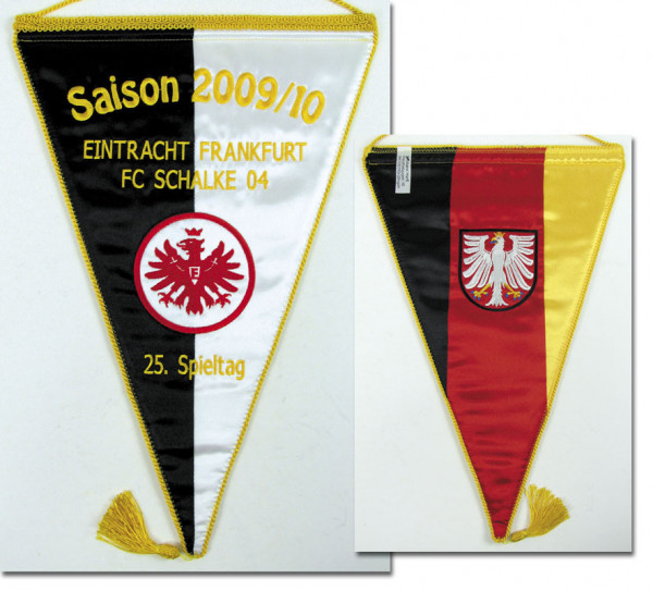 Football Match Pennant. Eintracht Frankfurt