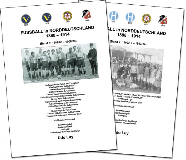 Fußball in Norddeutschland 1888-1913/14 - 2 Bände.