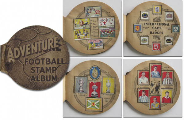 English Football Sticker Album 1938 Adventure