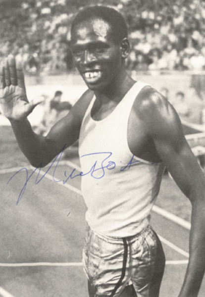 Boit, Mike: Autograph Olympia 1972. Mike Boit