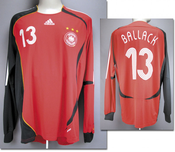match worn football shirt Germany 2006