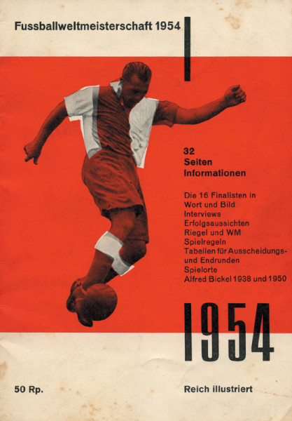 World Cup 1954. Rare Swiss preview magazin