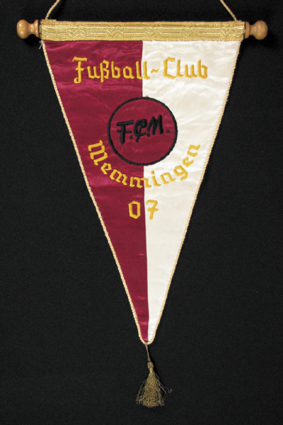 FC Memmingen 07, ca. 1970, Memmingen,FC-Wimpel