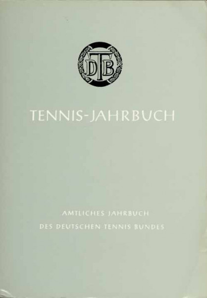Tennis-Jahrbuch 1986.