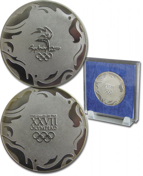 Sydney 2000. In original Box., Teilnehmermedaille OSS2000