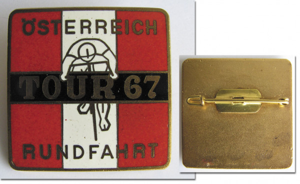 Teilnehmerabzeichen 1961 Österreich Rundfahrt, Teilnehmerabzeichen 1961