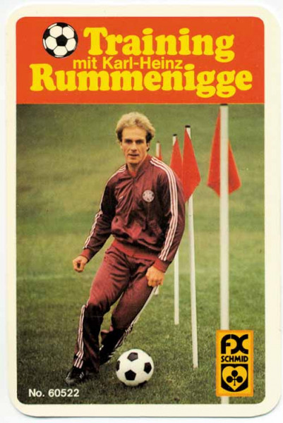 Training mit K.-H. Rummenigge, Kartenspiel 60522