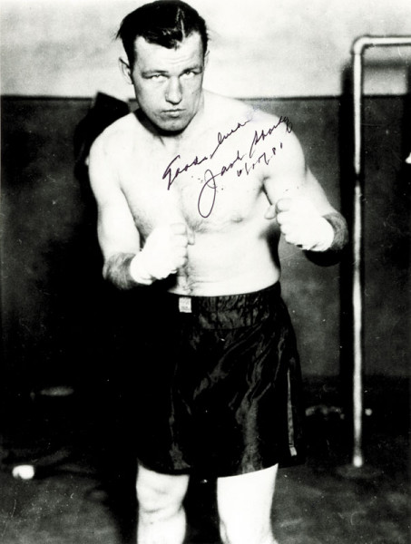 Sharkey, Jack: Boxing Autograph Jack Sharkey