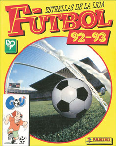 Futbol 92 -93. Estrellas de la Liga.