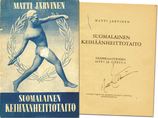 Järvinen, Matti: Autograph Olympia 1932. Matti Jaervinen