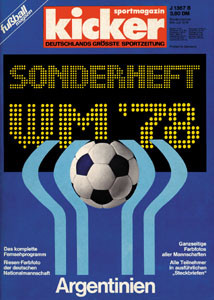 Sondernummer WM-1978 : Kicker Sonderheft 78 WM
