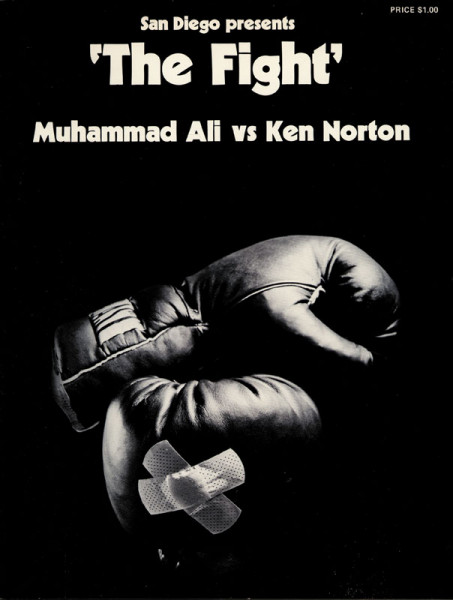 Box- Programm Weltmeisterschaft im Schwergewicht "Muhammad Ali v Ken Norton 31st March in San Diego"