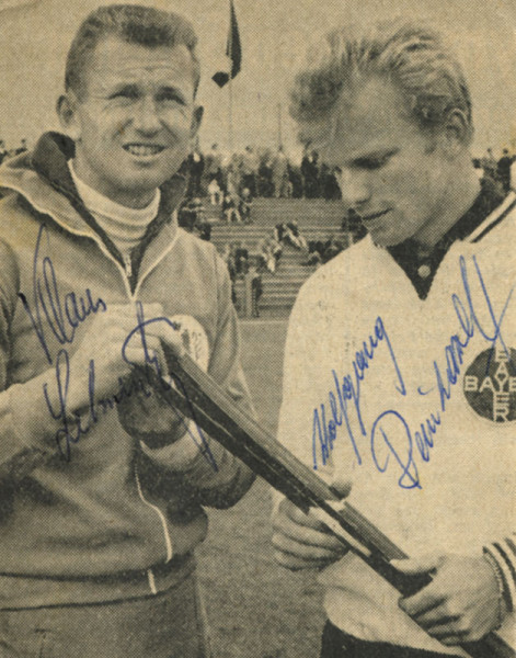 Reinhardt, Wolfgang: Olympic Games 1964 Autograph Atletics Germany