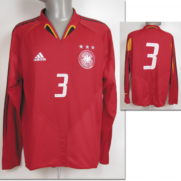 match worn football shirt Germany 2004, Friedrich