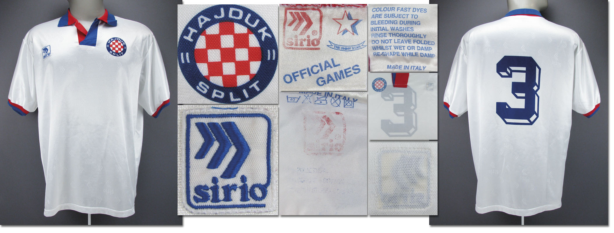 Hajduk Split home football shirt 1993/94