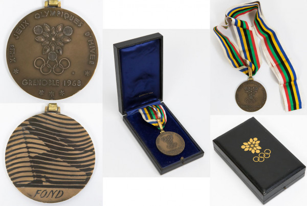 Winner's Medal: Olympic Winter Games 1968.